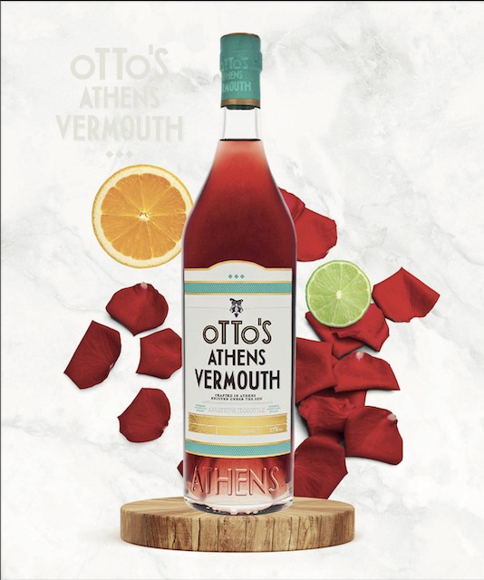 Botella de Otto's Athens Vermouth