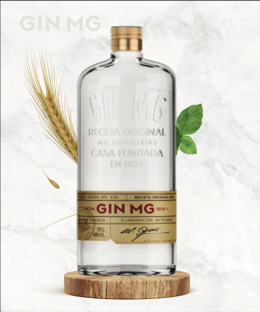 Botella de Gin MG London Dry Gin