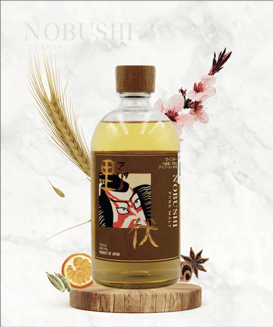 Botella de Nobushi Pure Malt Whisky